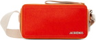 Jacquemus Orange Le Raphia 'Le Cuerda Horizontal' Bag