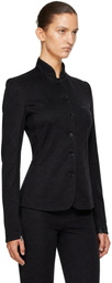 Coperni Black Fitted Blazer