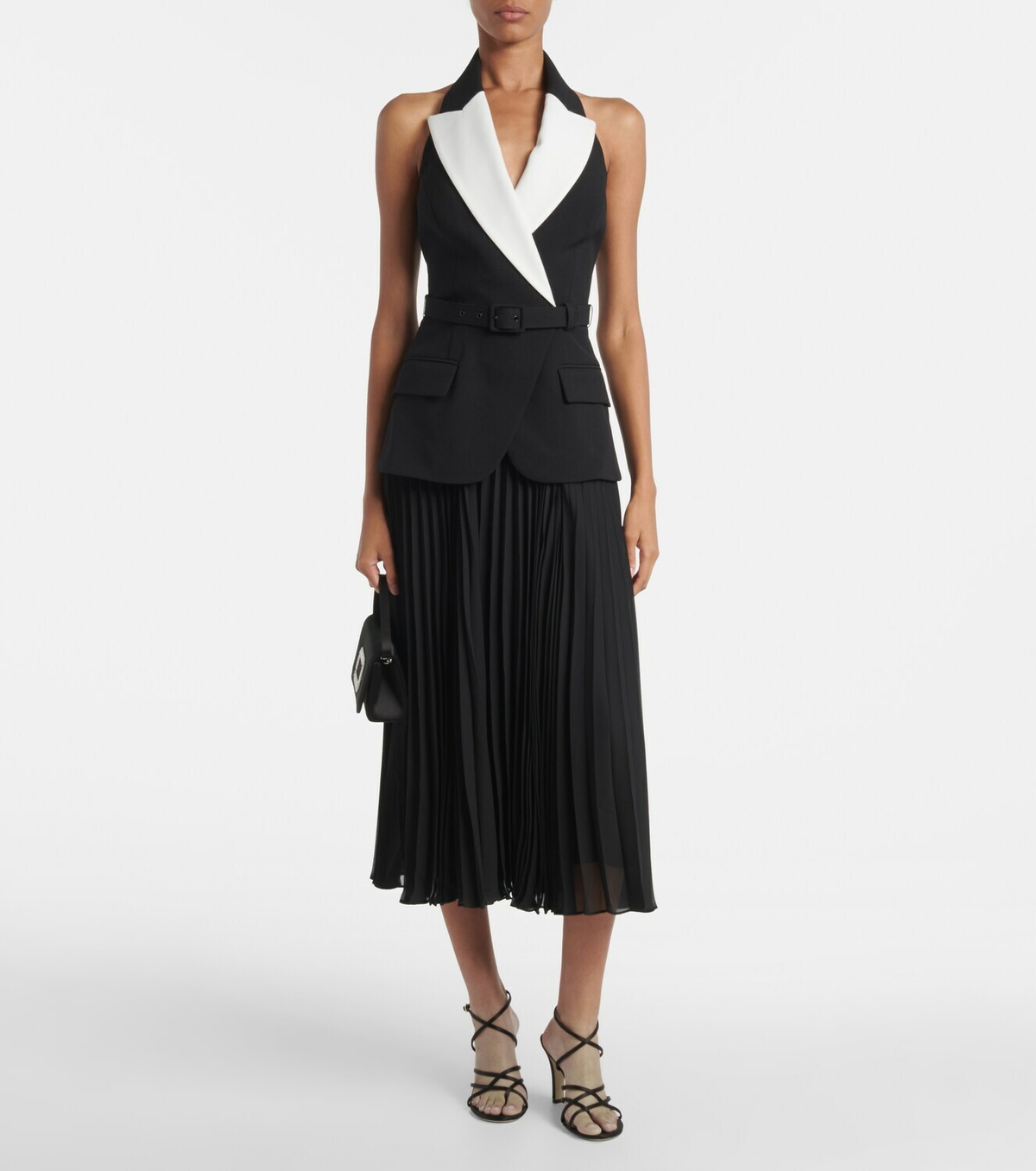 Rebecca Vallance Emma belted midi dress