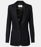 Nina Ricci Pinstripe wool-blend blazer