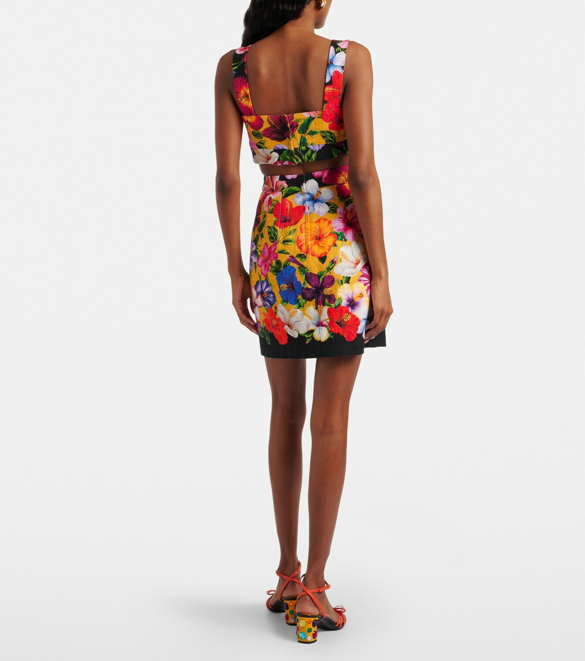 Dolce&Gabbana Floral miniskirt