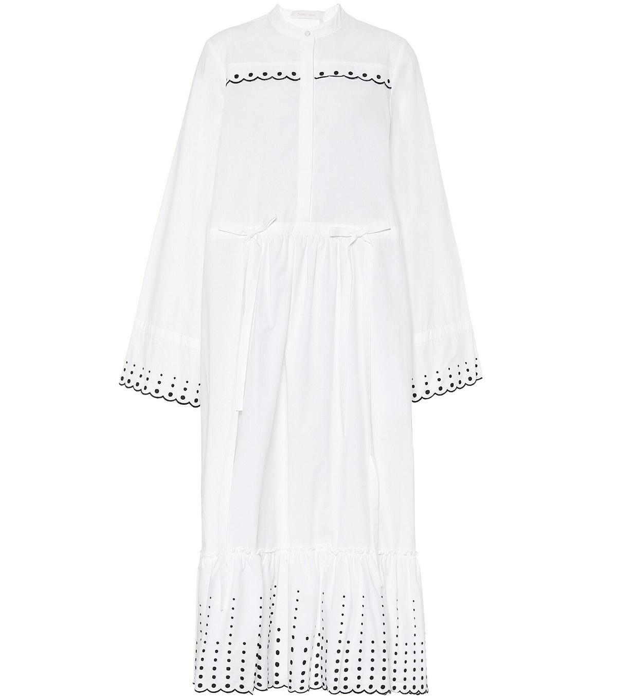 See By Chloe - Cotton-twill dress See by Chloe