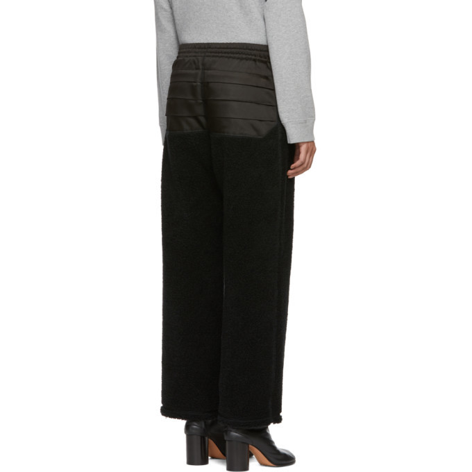 Undercover Black Pleated Panel Lounge Pants
