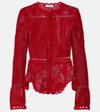 Erdem Crochet cotton cardigan