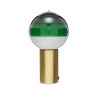 Marset Dipping Lamp in Brass/Green