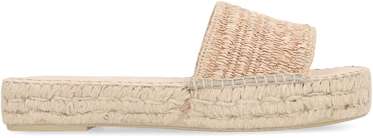 Manebi Raffia Slides
