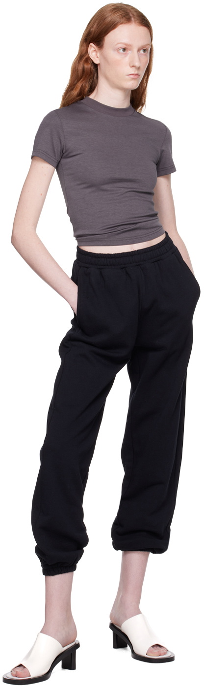 Ksubi Black 3x4 Lounge Pants