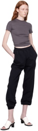 Ksubi Black 3x4 Lounge Pants