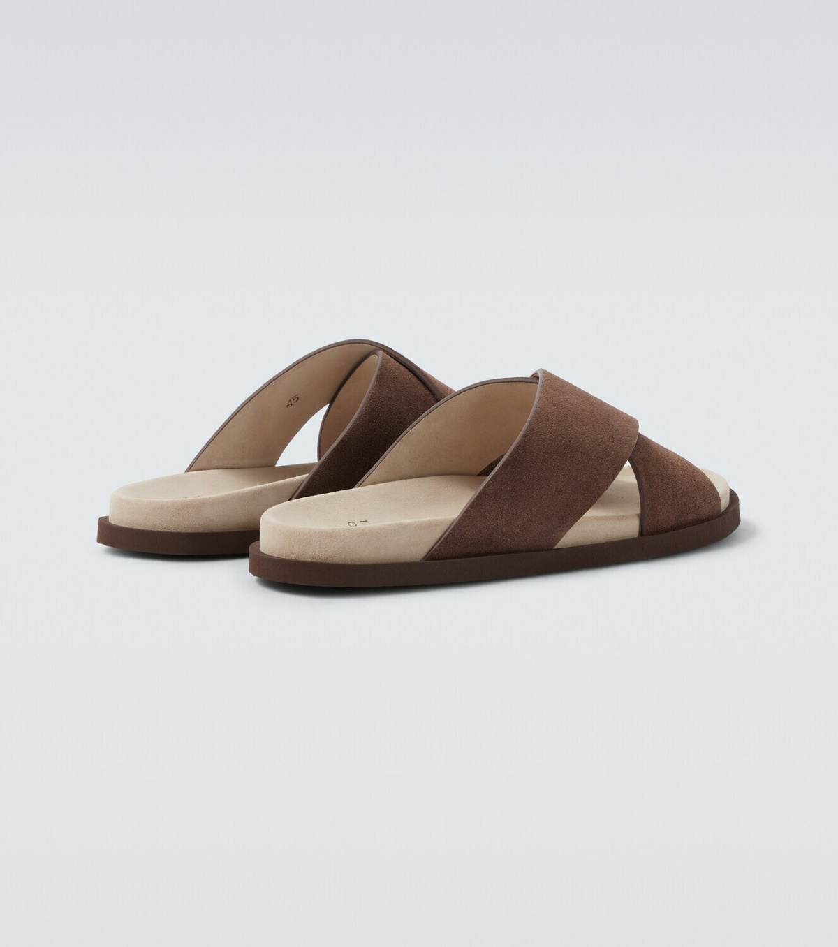 Brunello Cucinelli Suede slides