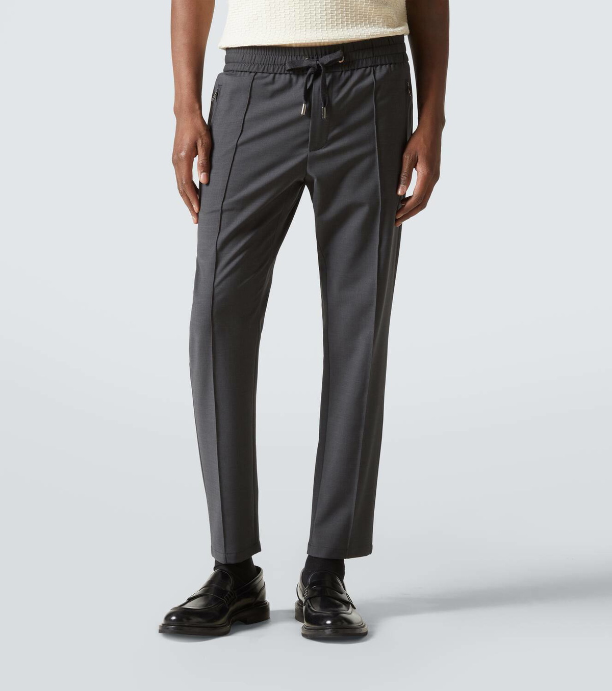 Dolce&Gabbana Wool-blend straight pants