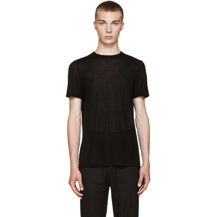 Photo: Rick Owens Black Level T-Shirt