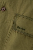 Barbour Olive Green Cotton Workwear Jacket