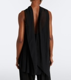 De La Vali Agapito georgette top