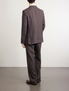 A Kind Of Guise - Shinji Shawl-Collar Linen Suit Jacket - Brown