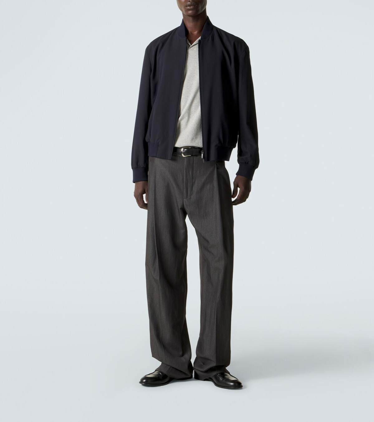 Giorgio Armani Cotton-blend bomber jacket