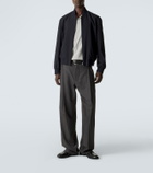 Giorgio Armani Cotton-blend bomber jacket