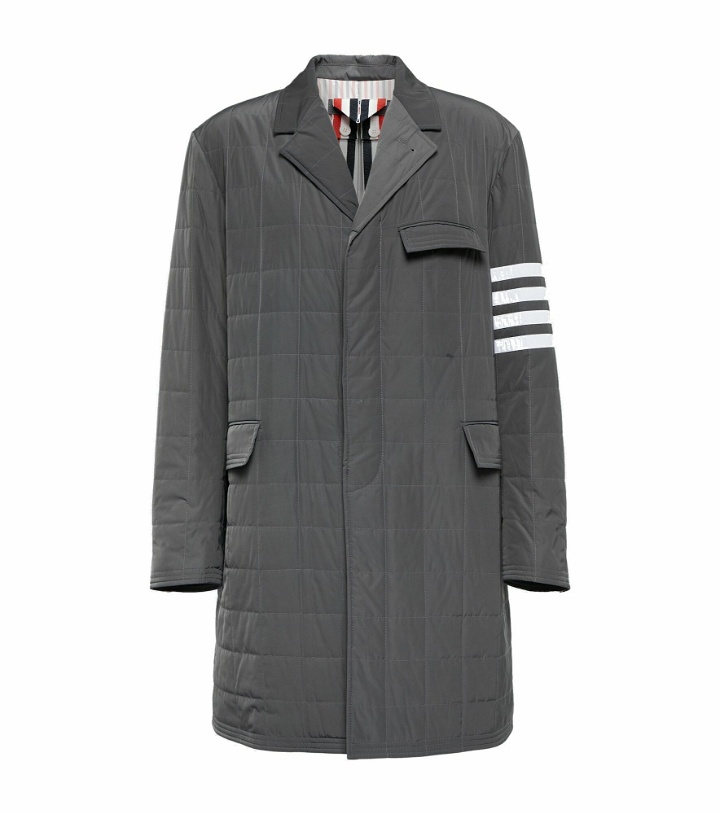 Photo: Thom Browne - Quilted coat