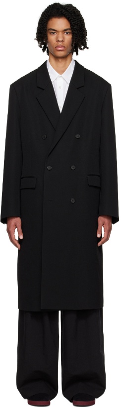 Photo: The Row Black Anders Coat