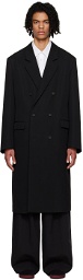 The Row Black Anders Coat