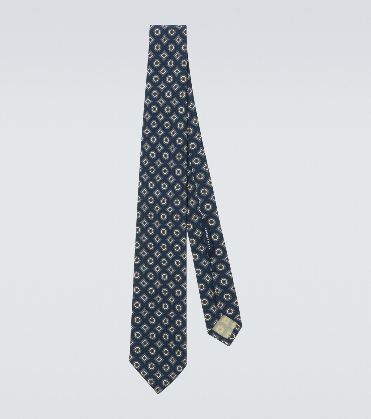 Thom Sweeney Printed silk tie