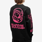 Billionaire Boys Club Men's Multi Graphic Longsleeve T-Shirt in Black