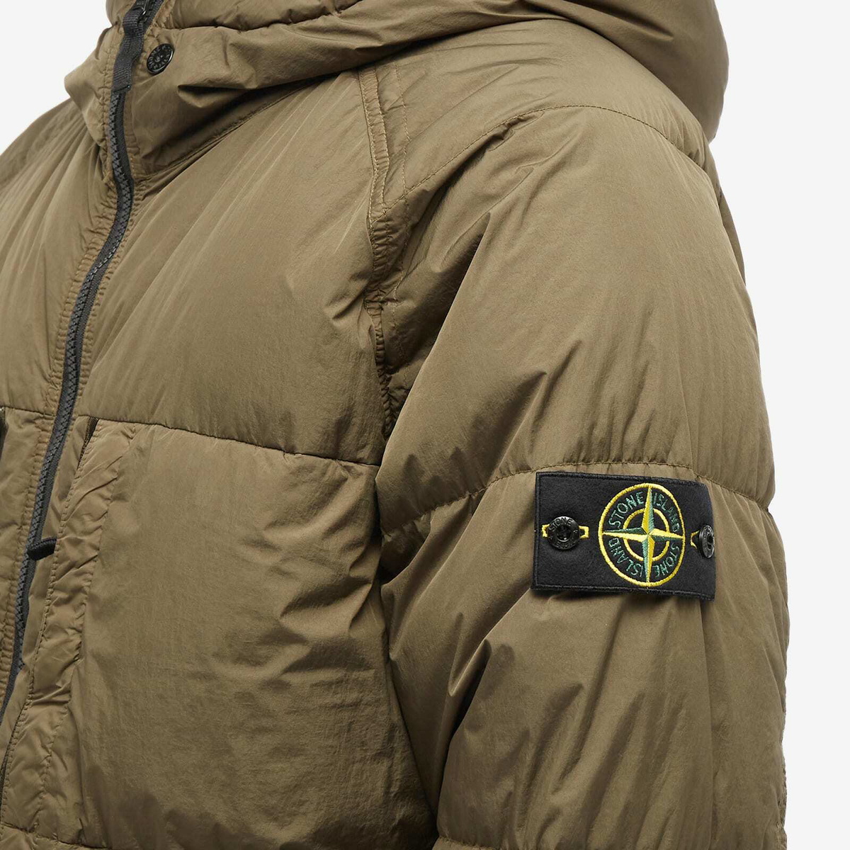 Stone island crinkle reps on sale olive