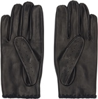 Ernest W. Baker Black Driving Gloves