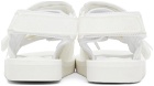 Suicoke White WAS-4ab Sandals