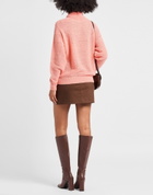 Peserico Womens Turtleneck in Salmon pink