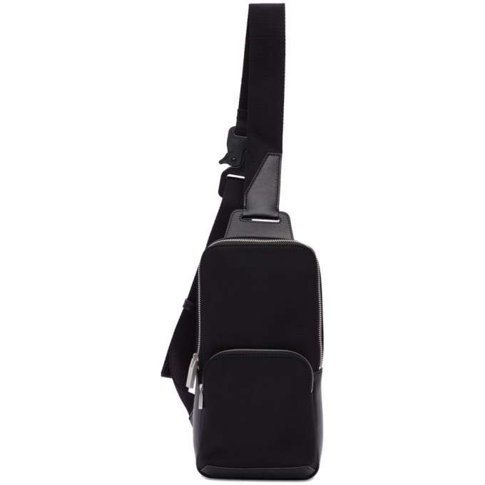 1017 ALYX 9SM Black Satin Crossbody Bag 1017 ALYX 9SM