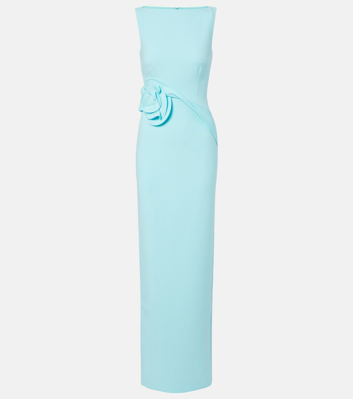 Roland Mouret Floral-appliqué gown
