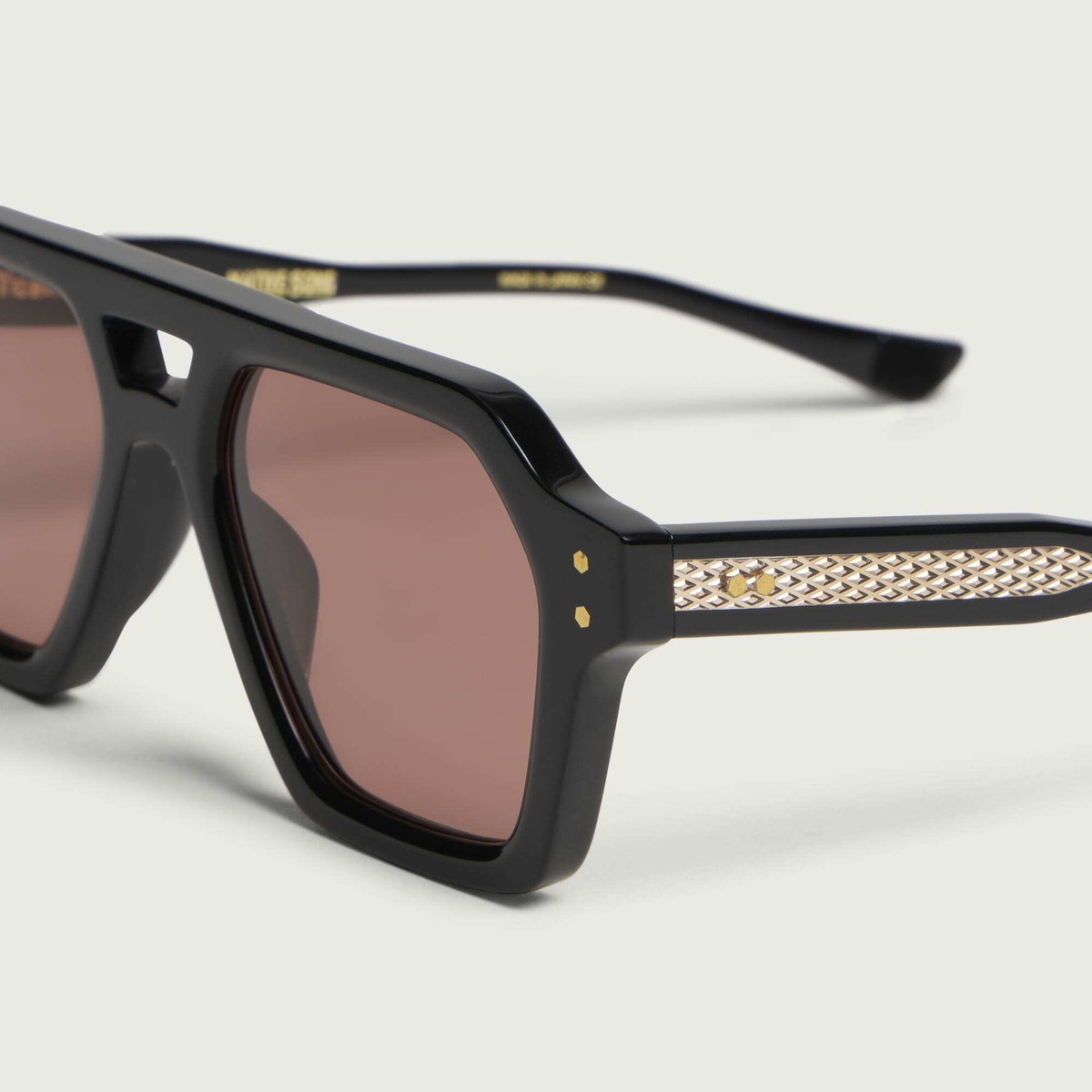 Team Ikuzawa x Native Sons Tetsu Sunglasses in Black