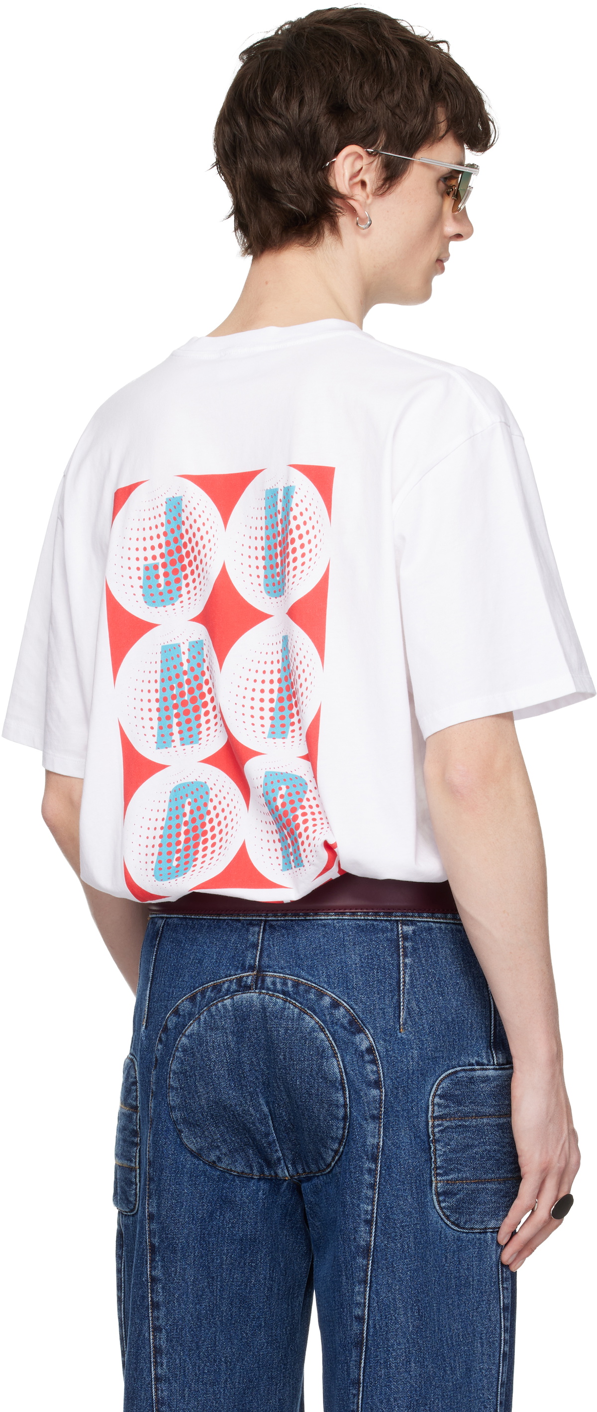 Jean Paul Gaultier White 'The Junior Gaultier' T-shirt