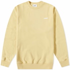 Parel Studios Men's BP Crew Neck Sweat in Yellow