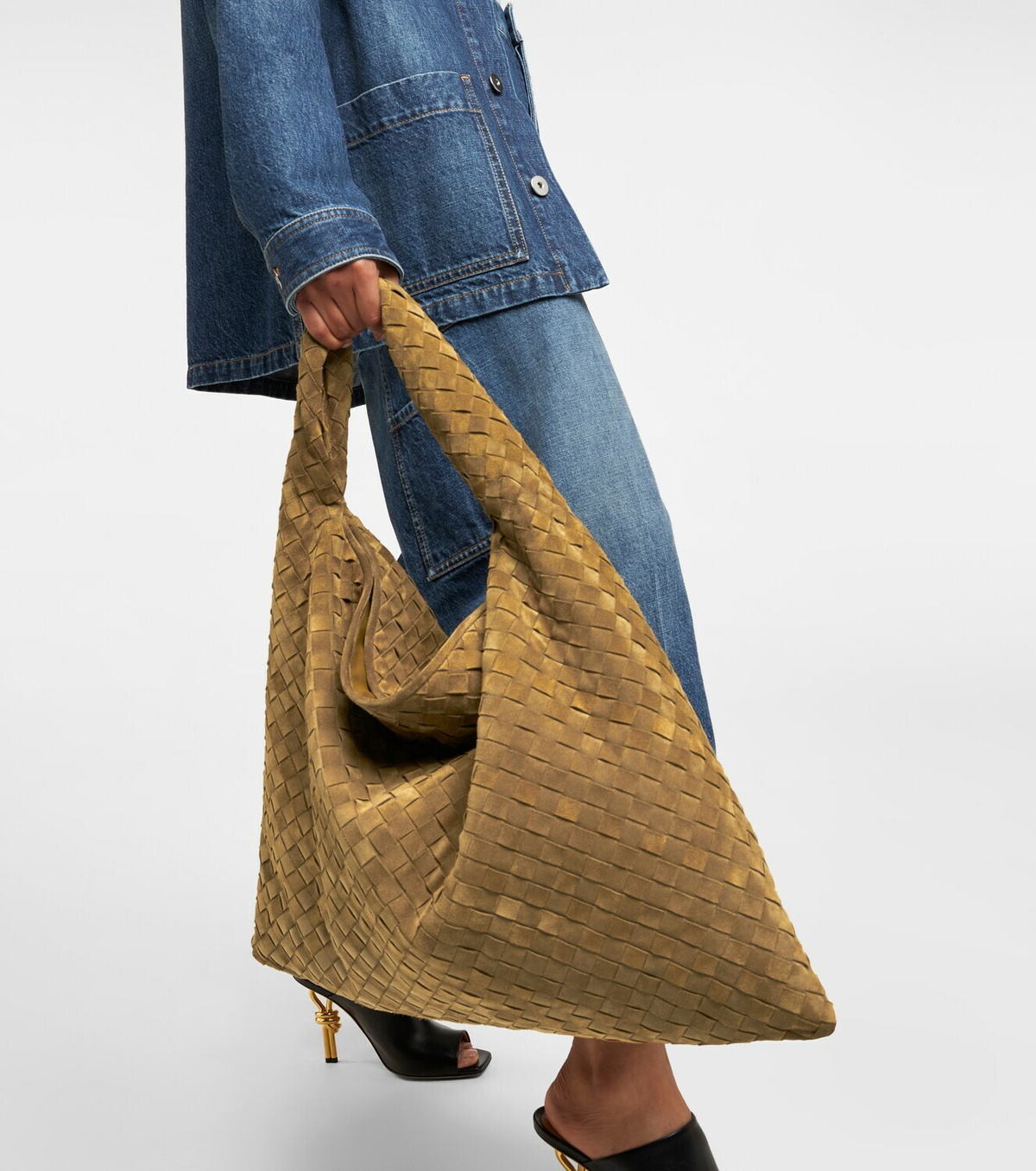 Bottega Veneta Hop Large leather tote bag Bottega Veneta