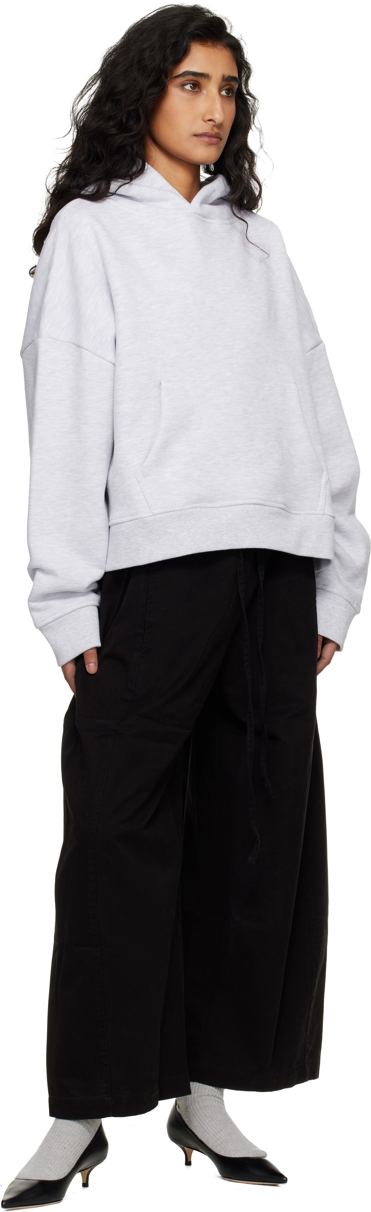 Entire Studios Gray Heavy Hoodie
