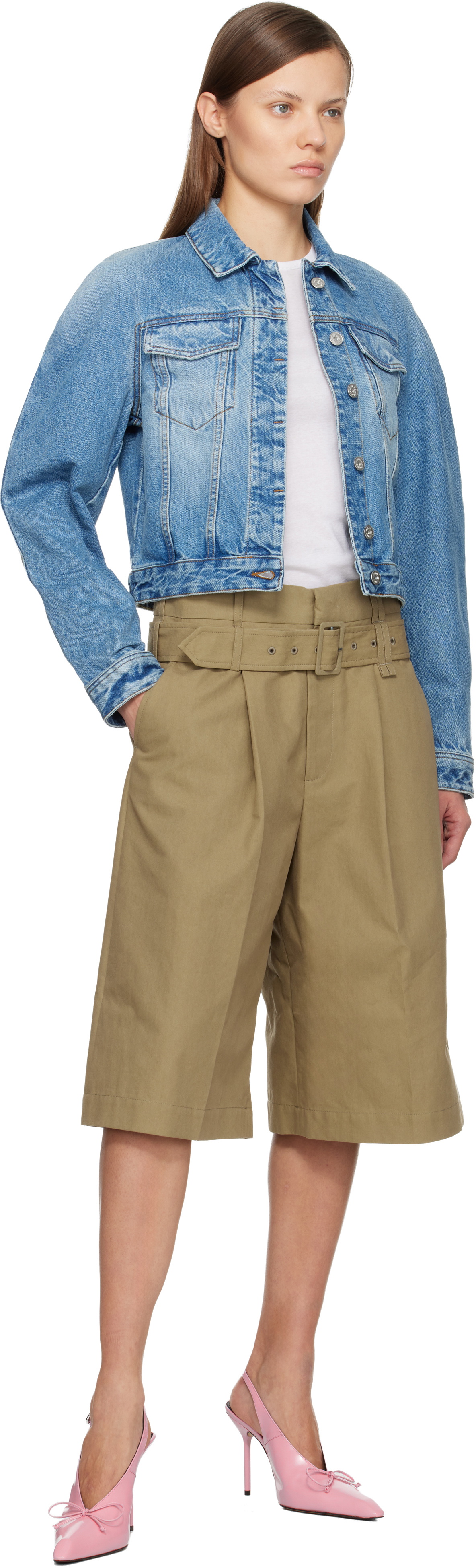 JACQUEMUS Blue 'The Ovalo de-Nîmes' Denim Jacket