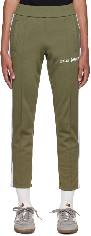 Photo: Palm Angels Khaki Classic Track Pants