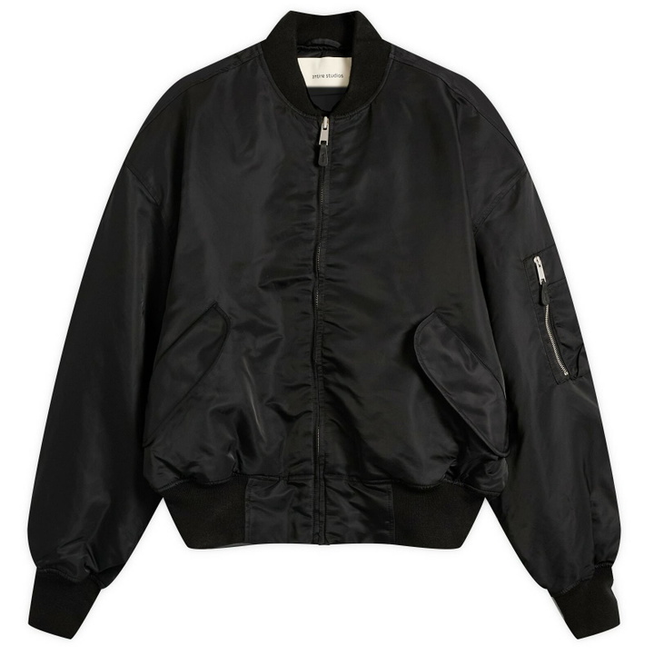 Photo: Entire Studios Women's Broad Bomber Jacket in Oil