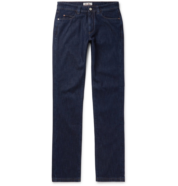 Photo: Loro Piana - Slim-Fit Denim Jeans - Blue