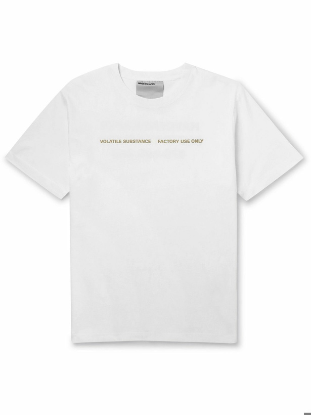 Photo: HAYDENSHAPES - Shapers Logo-Print Cotton-Jersey T-Shirt - White