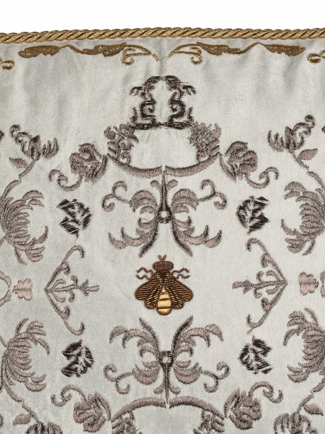 LES OTTOMANS Embroidered Velvet Cushion