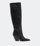 Souliers Martinez Nevada leather knee-high boots