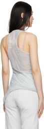 LOW CLASSIC Gray Cutout Tank Top