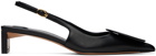 JACQUEMUS Black Les Classiques 'Les slingbacks Duelo basses' Heels