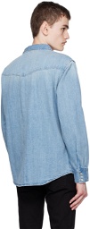 Levi's Blue Sawtooth Western Denim Shirt