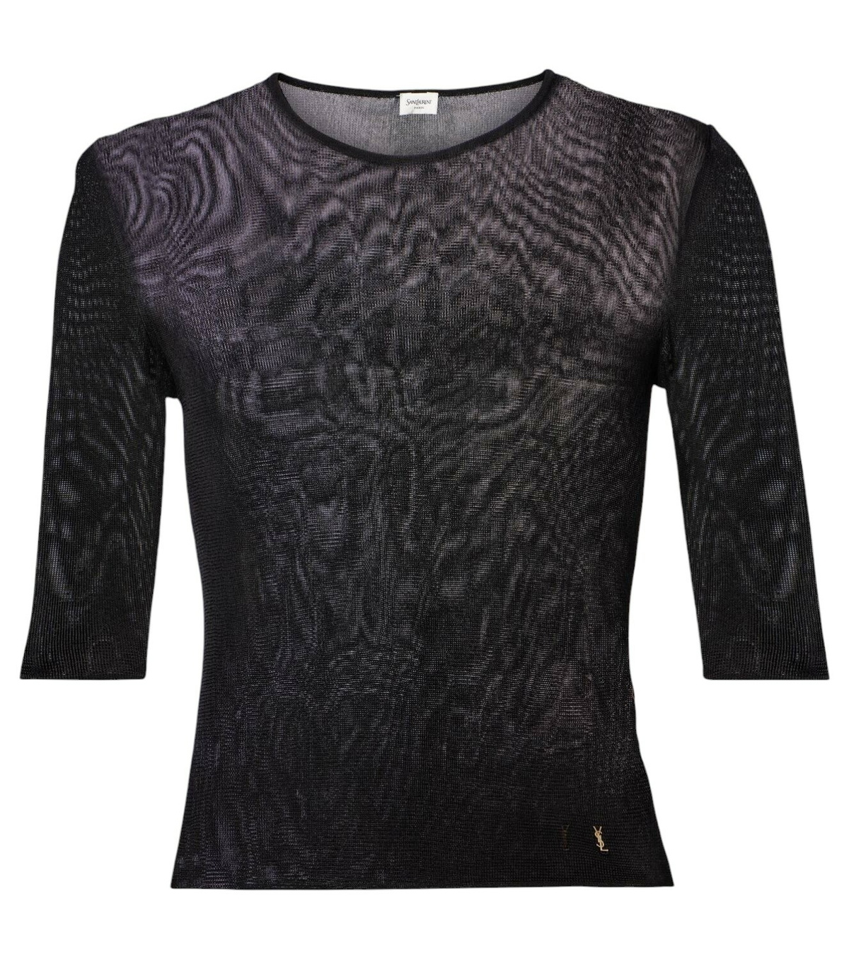 Saint Laurent Women's Thick Knit Pullover Beige