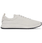 Officine Creative - Race Suede Sneakers - Light gray