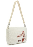 Staud Timmy Embroidered Beaded Shoulder bag - Pink - One Size