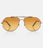 Brunello Cucinelli - x Oliver Peoples Moraldo aviator sunglasses